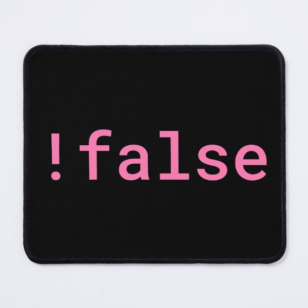 Item preview, !false == true designed and sold by mistachin.