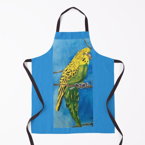 Item preview, Colourful Green and Yellow Budgie designed and sold by pohlma.