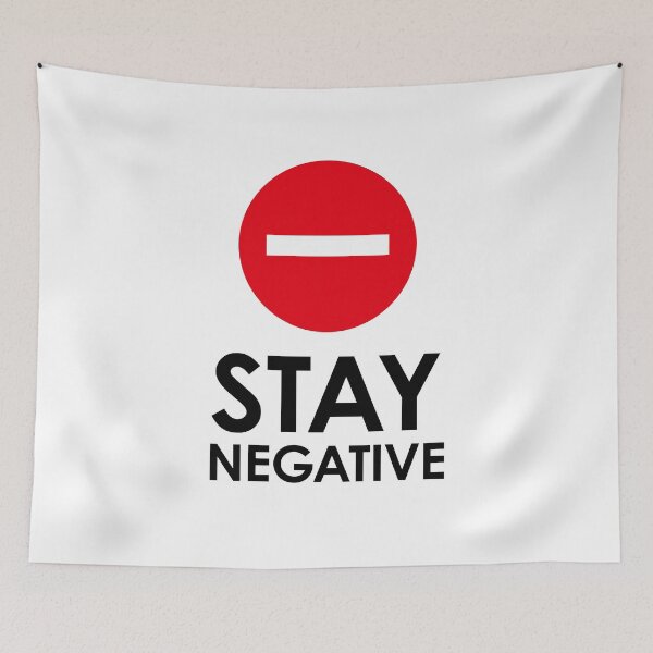 Item preview, MANTENTE NEGATIVO designed and sold by piakestore.