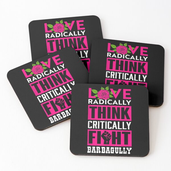 Item preview, Love Radically Think Critically Fight Bardagully designed and sold by tammyrange.