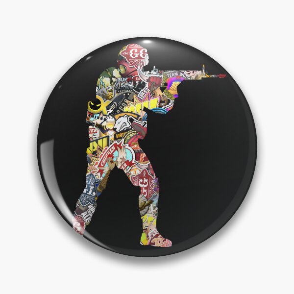 Item preview, Sticker logo csgo classic t shirt designed and sold by melvinca7520.