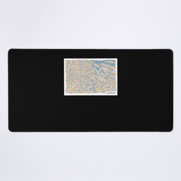 Item preview, Amsterdam City Map Poster designed and sold by tinerziseiderk.