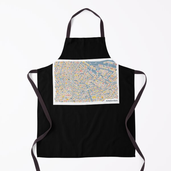 Item preview, Amsterdam City Map Poster designed and sold by tinerziseiderk.
