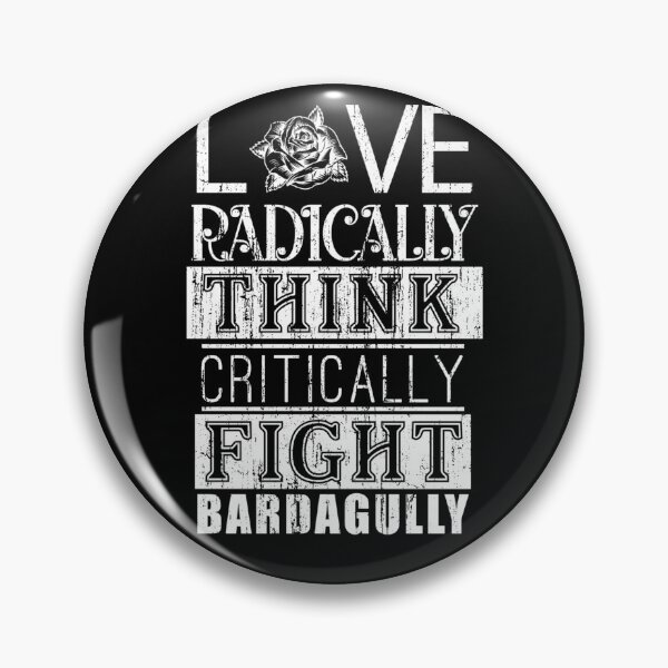 Item preview, Love radically think critically fight bardagully vintage designed and sold by tammyrange.