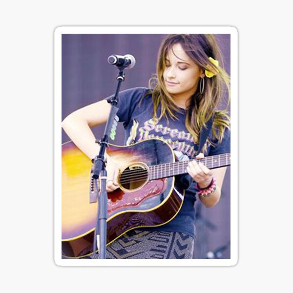 “Kacey Musgraves Guitarist Poster” Sticker for Sale by Rocha1812