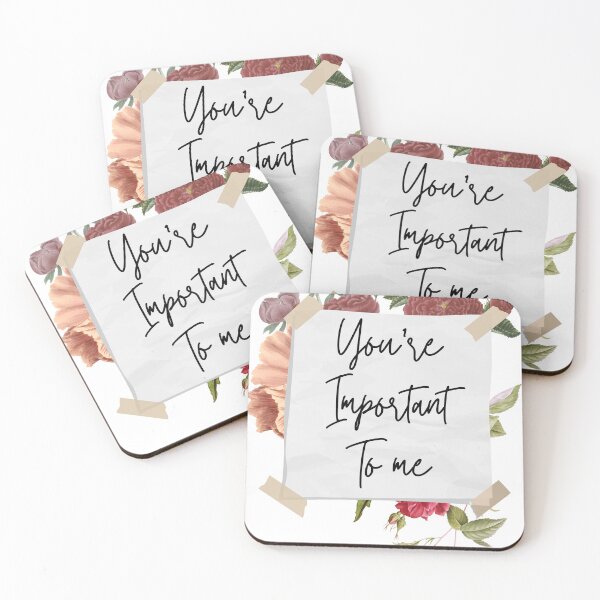 Item preview, You're Important To Me Note designed and sold by LordGraceArt.