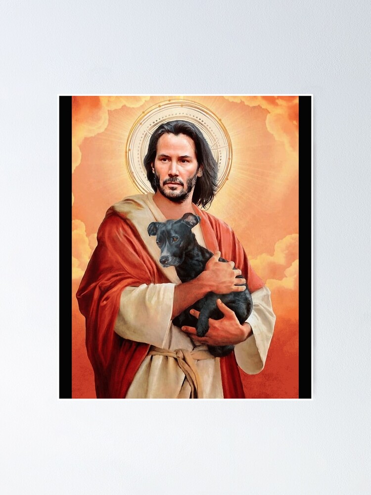 Thumbnail 1 von 3, Poster, Keanu Reeves, Lord & Erlöser-Klassiker designt und verkauft von TASHUMBEEBENNE.