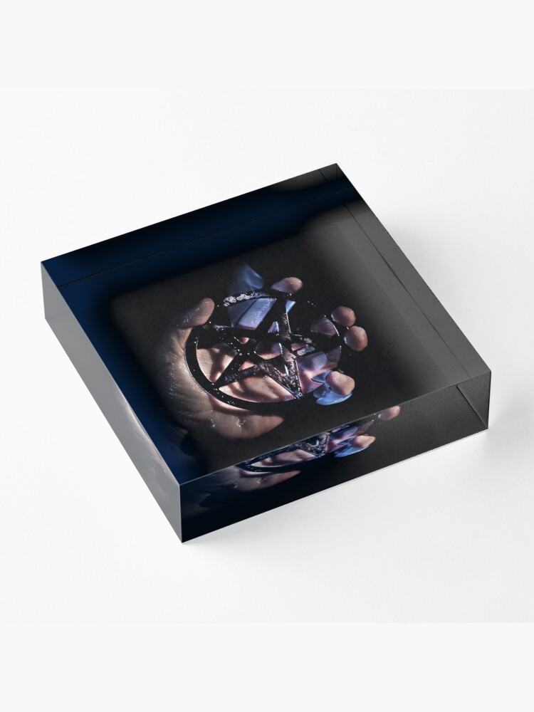 Alternate view of Sigil of Baphomet Acrylic Block
