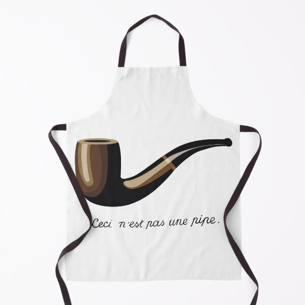 Item preview, The Treachery of Images, "this is not a pipe" by Rene Magritte designed and sold by TheBeatleBrain.