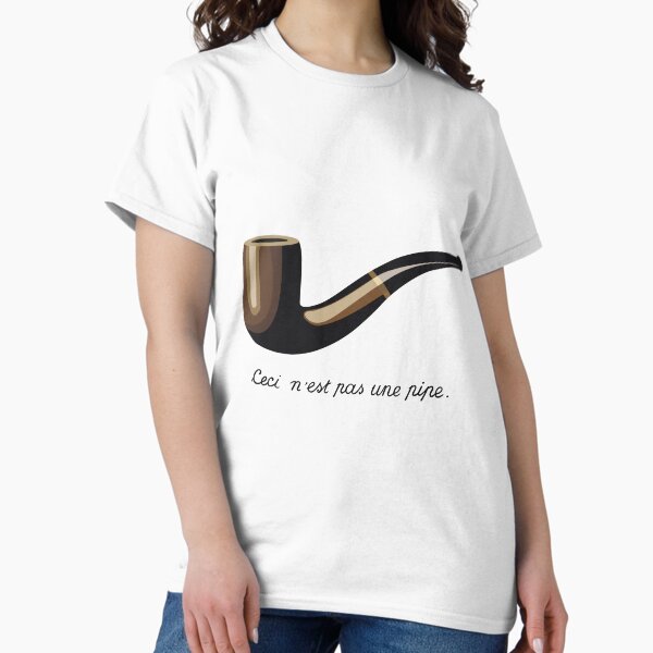 Item preview, The Treachery of Images, "this is not a pipe" by Rene Magritte designed and sold by TheBeatleBrain.