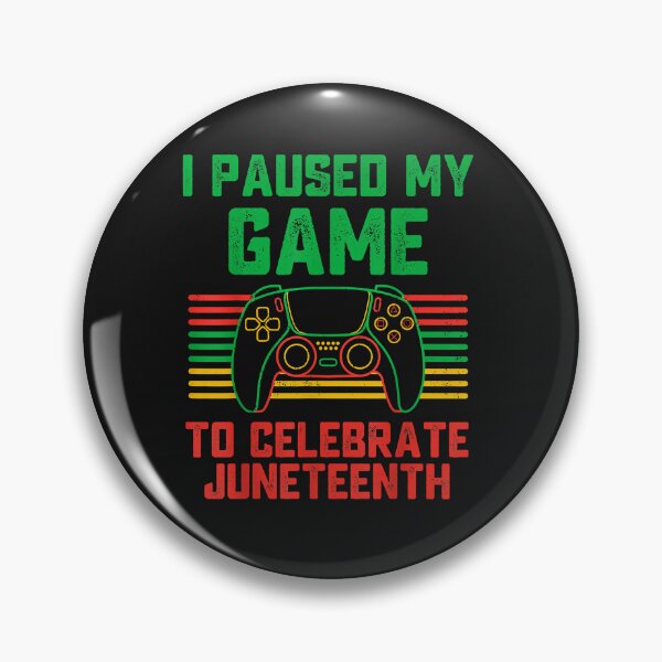 Item preview, I Paused My Game To Celebrate Juneteenth Gamer Boys Kid Teen designed and sold by AdrienDierckx.