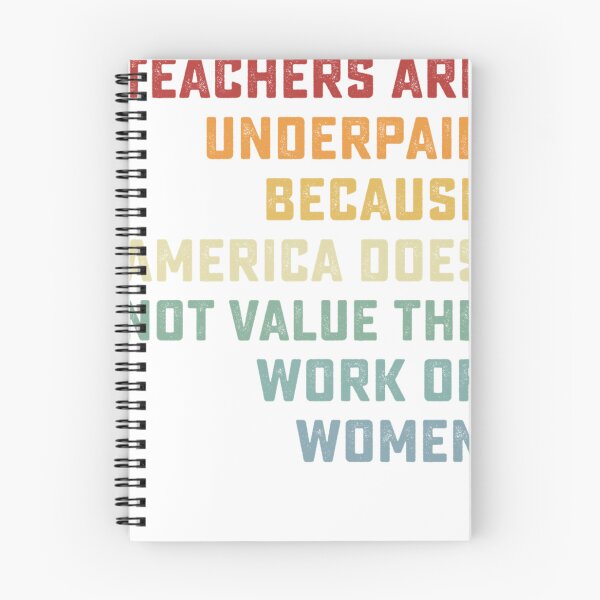 Item preview, Retro Vintage Teachers Are Underpaid Because America Does Not Value Fun  Classic T-Shirt designed and sold by AntonHiebler.