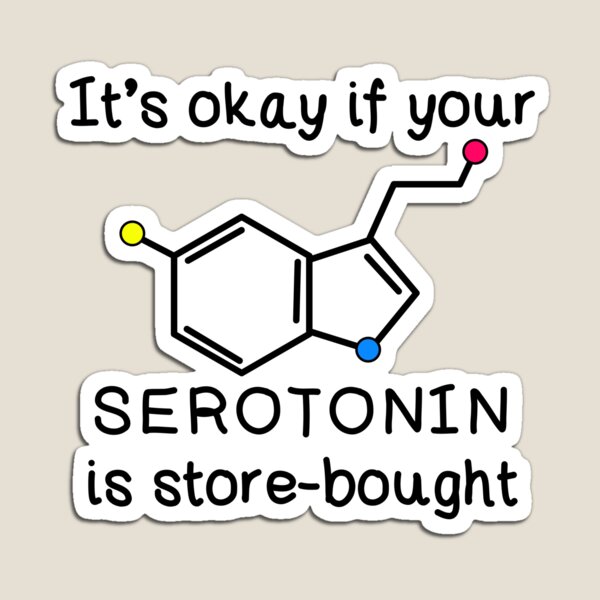 Artikel-Vorschau von Serotonin, psychische Gesundheit ist wichtig, designt und verkauft von Ashi17.