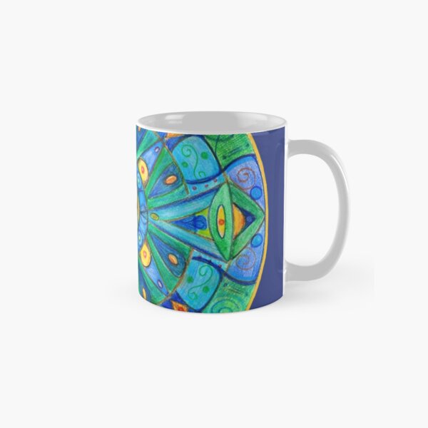 Celtic Cross Mandala Classic Mug