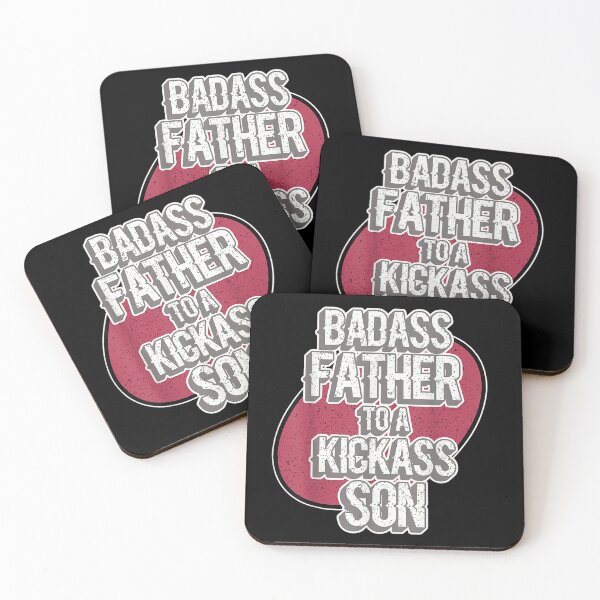 Item preview, Father to a Kickass Son - Father39;s Day T-Shirt designed and sold by BintzLeona.