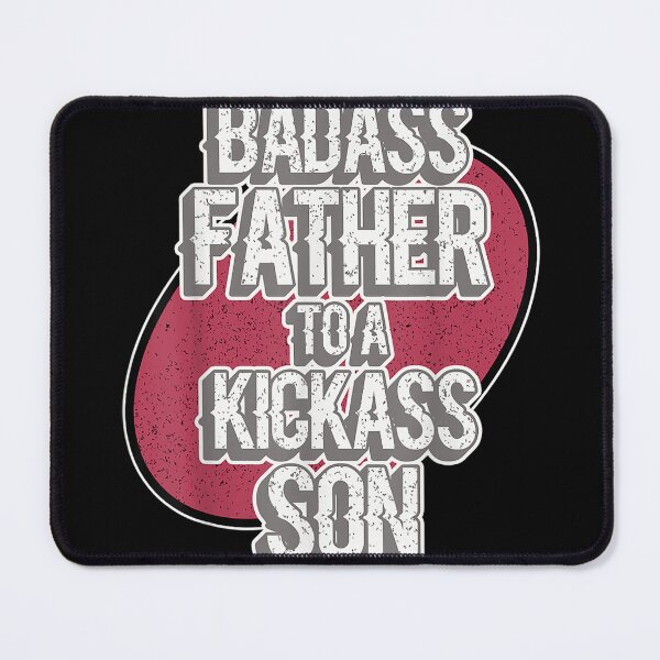 Item preview, Father to a Kickass Son - Father39;s Day T-Shirt designed and sold by BintzLeona.