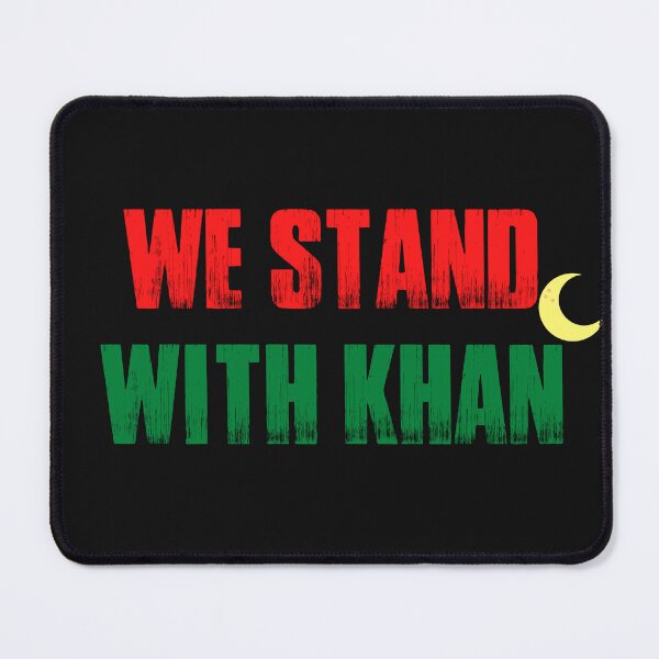 Item preview, Vintage We Stand with Khan Bold Typography  designed and sold by garniturex.
