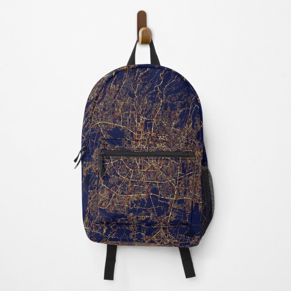 Item preview, Bandung, West Java, Indonesia Map - City At Night designed and sold by deMAP.