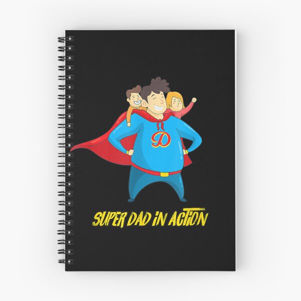 Item preview, Funny Father39;s Day Parents Super Dad Action Father Men Gift T-Shirt designed and sold by BerschEverett.