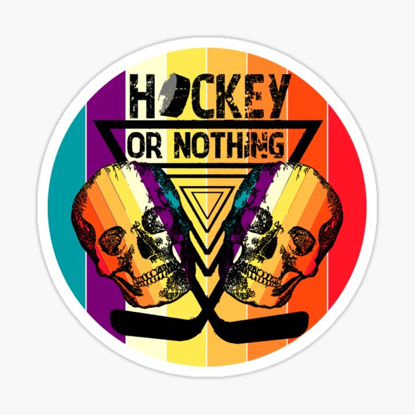 St Louis Blues Hockey Skull Sticker for Sale by AK-design-co
