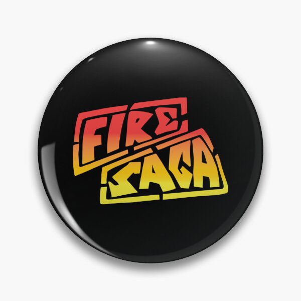 Item preview, Fire Saga Sticker designed and sold by rikazr6sr1.
