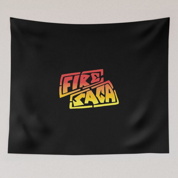Item preview, Fire Saga Sticker designed and sold by rikazr6sr1.