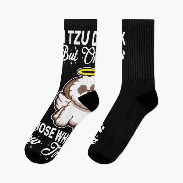 Item preview, Shih tzu do speak but only to those who know how to listen  designed and sold by Unique-Tees.