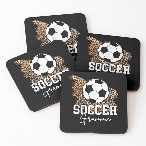Item preview, Soccer Grammie Leopard Heart Funny T-Shirt designed and sold by nuzzilrhall.