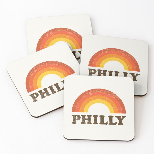 Item preview, Vintage Philly Vacation Souvenir Retro Rainbow designed and sold by Delightfully Cynical.