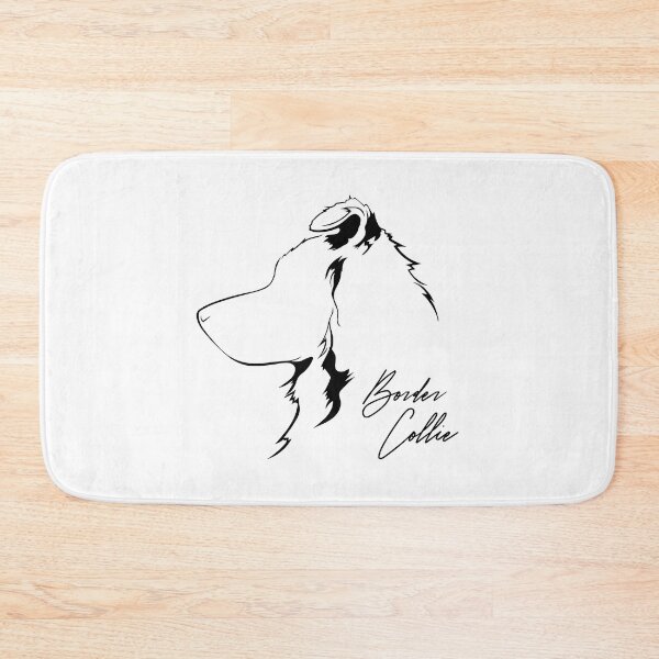 Item preview, Border collie herding dog profile designed and sold by dogarts.