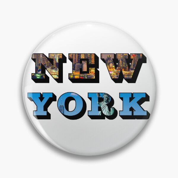 Item preview, New York w/ Famous Landmarks designed and sold by Pajamurai.