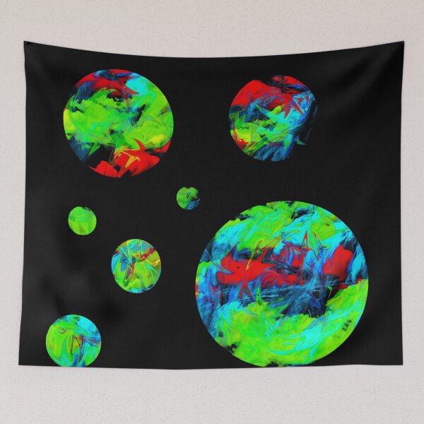 Item preview, Bubble Neon Abstract Art designed and sold by Ariel Guevara.