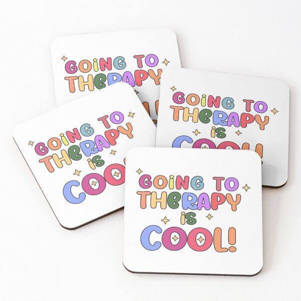 Item preview, going to therapy is cool designed and sold by Ashi17.