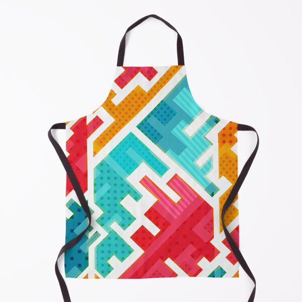Item preview, Retro Geometric Maze designed and sold by Vector Scout Lab.