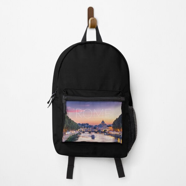 Item preview, Scenic View of The Angel Bridge In Sunset In Rome Vatican City designed and sold by w-world-life-co.