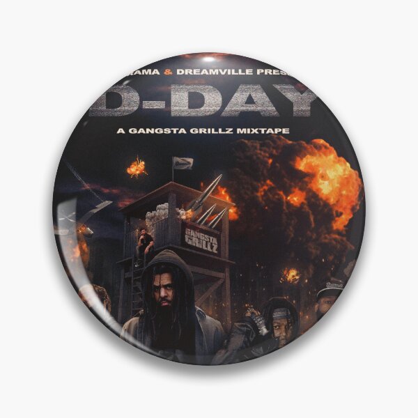 Item preview, A Gangsta Grillz Mixtape D-Day designed and sold by Janetsun.