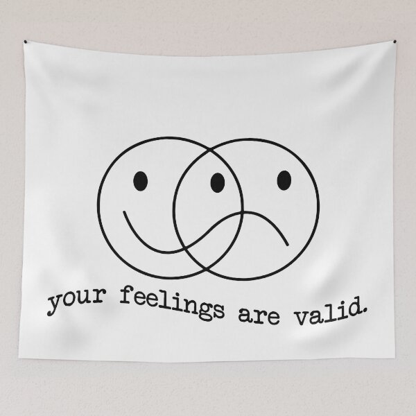 Item preview, your feelings are valid designed and sold by Ashi17.