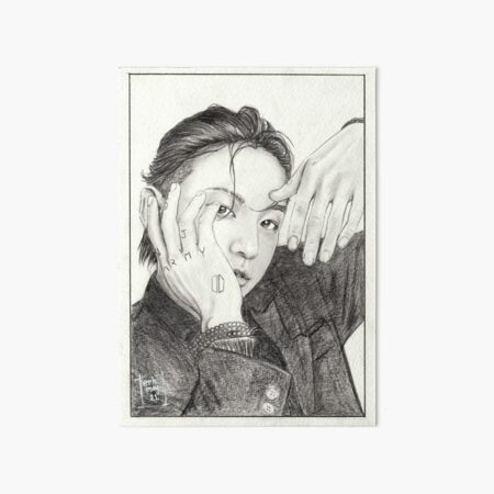 Artikel-Vorschau von Jung Kook Hände vor Gesicht, designt und verkauft von emopod.
