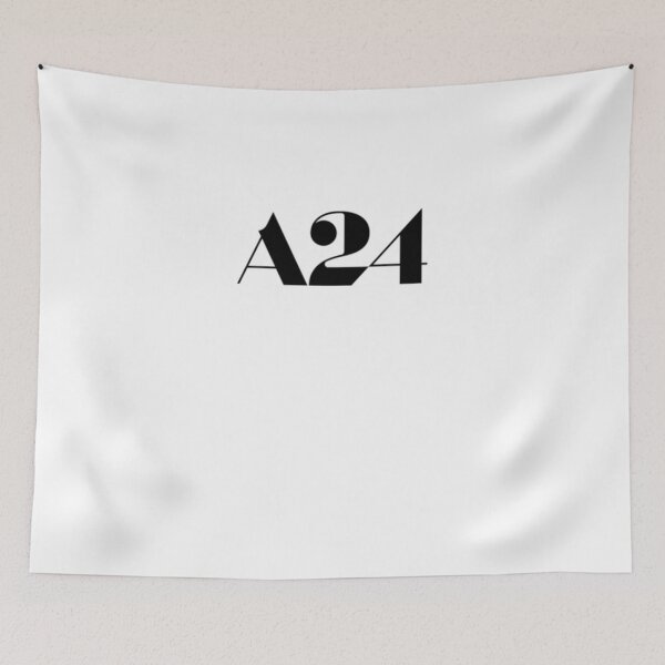 Item preview, A24 Black Logo Classic T-Shirt designed and sold by AmanRifaai.
