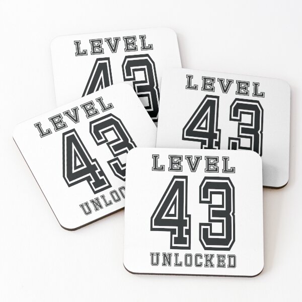 Item preview, Level 43 Unlocked designed and sold by jain-ravi002.