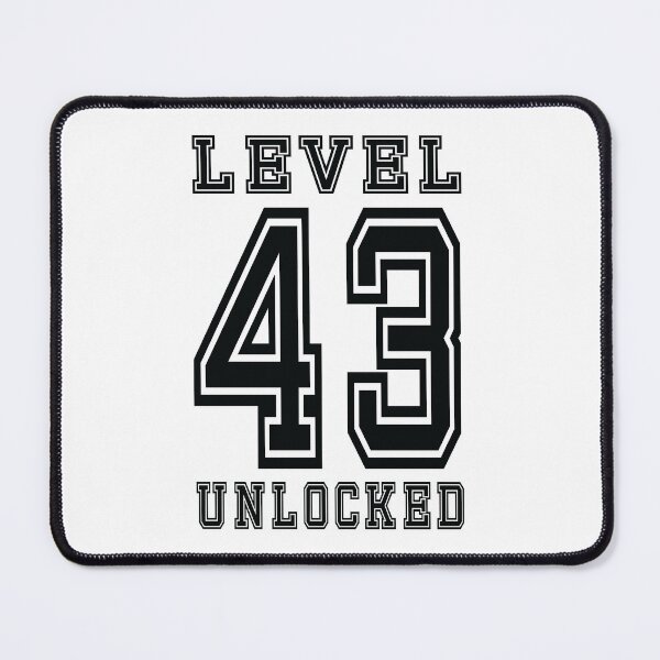 Item preview, Level 43 Unlocked designed and sold by jain-ravi002.