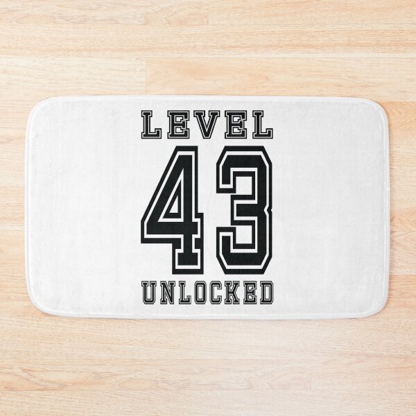 Item preview, Level 43 Unlocked designed and sold by jain-ravi002.
