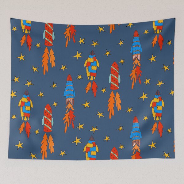 Item preview, Rockets to the moon designed and sold by FrancesPoff.