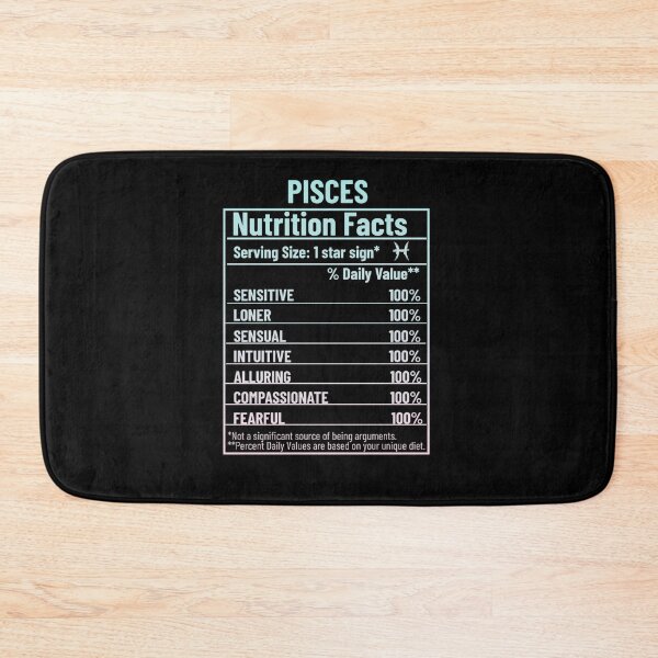 Item preview, Pieces Nutrition Facts designed and sold by SimplyCosmic11.