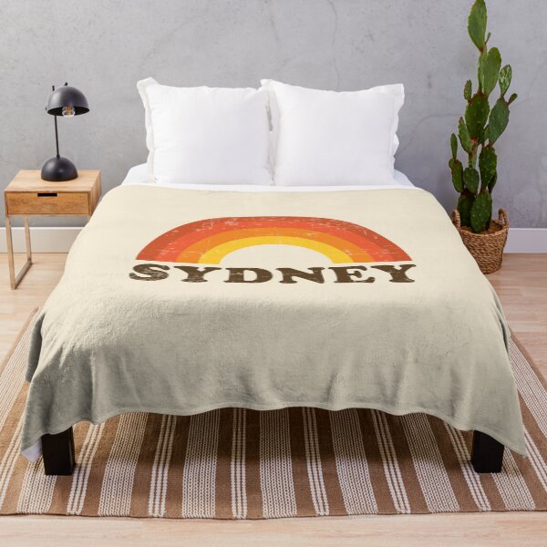 Item preview, Vintage Sydney Vacation Souvenir Retro Rainbow designed and sold by Delightfully Cynical.