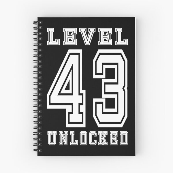 Item preview, Level 43 Unlocked designed and sold by jain-ravi002.