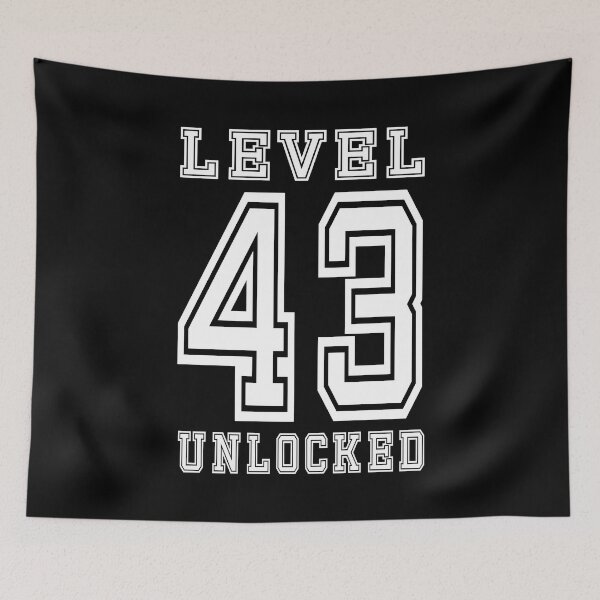 Item preview, Level 43 Unlocked designed and sold by jain-ravi002.