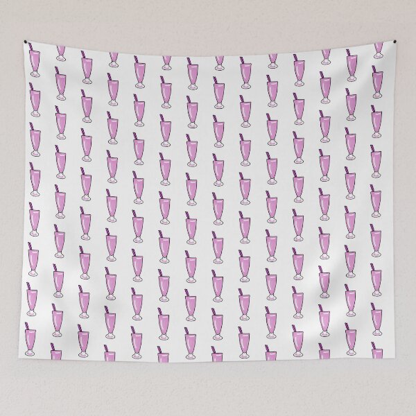 Item preview, Strawberry Milkshake Illustration designed and sold by michellelegrand.