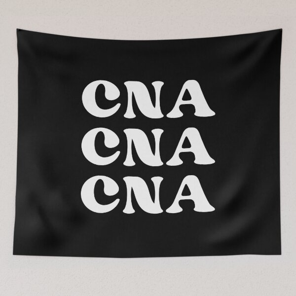 Item preview, Retro White CNA Nurse Assistant - CNA Certified Nurse Assistant designed and sold by CaitU.
