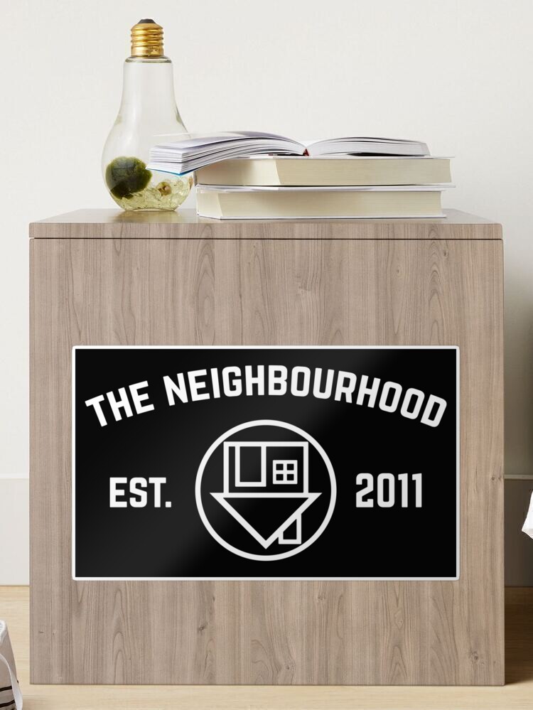 the neighbourhood neighborhood Sticker for Sale by Jacob Conner